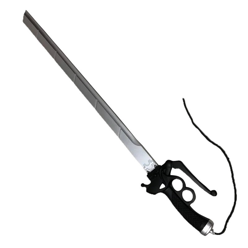 Katana (Sword) Anime: Attack on Titan Ultrahard Steel Silver (38 Inch)