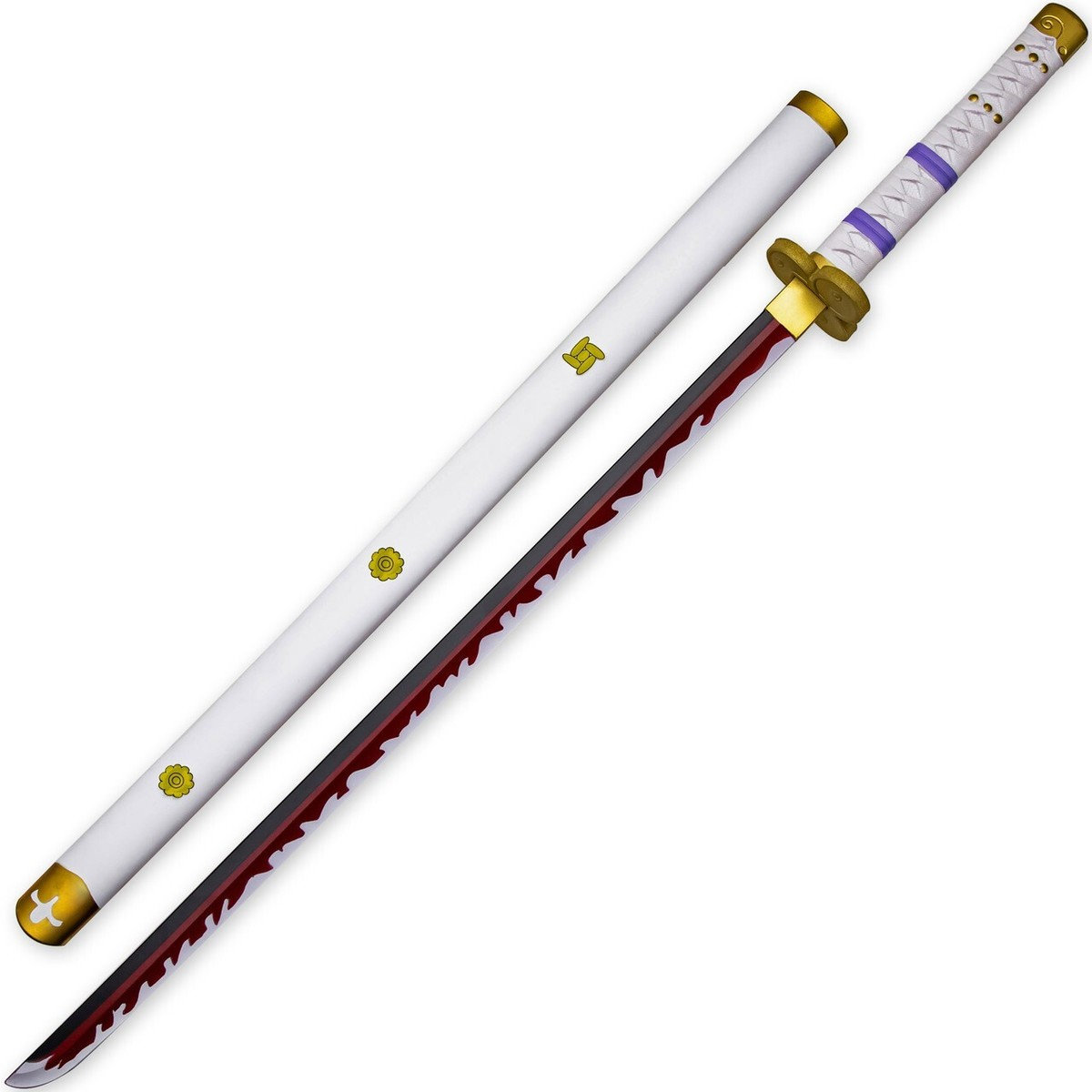 Katana (Sword) Anime: One Piece - Kouzuki Momonosuke Ame no Habakiri Sword (39.3 Inch)