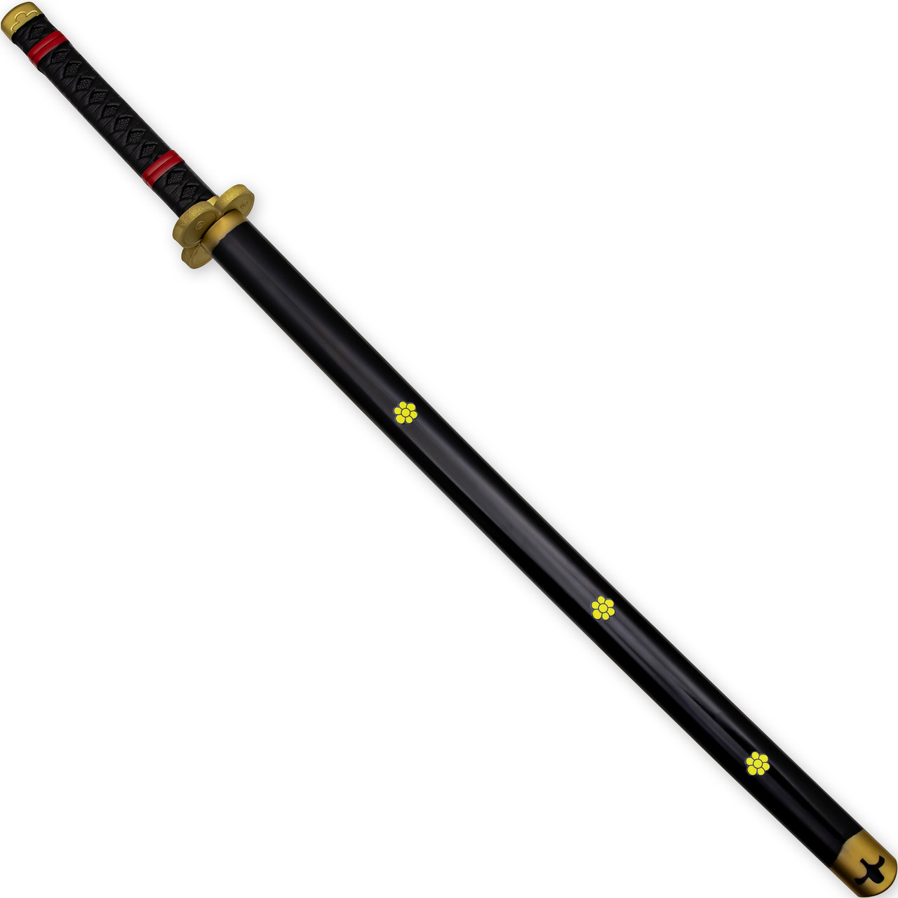 Katana (Sword) Anime: One Piece - Roronoa Zoro Black Enma Sword (40.5 Inch)