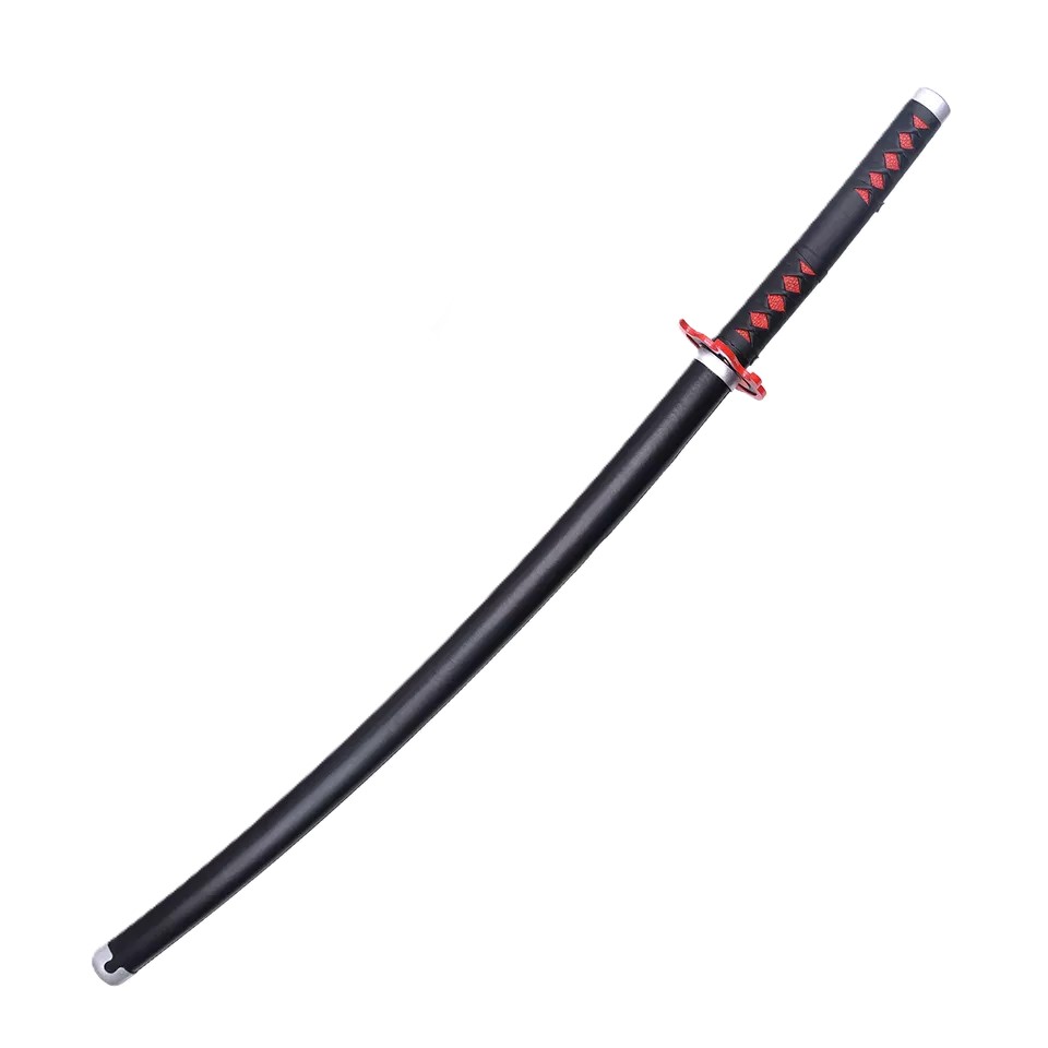 Katana (Sword) Anime: Demon Slayer - Tanjiro Kamado Nichirin Katana (41.3 Inch)