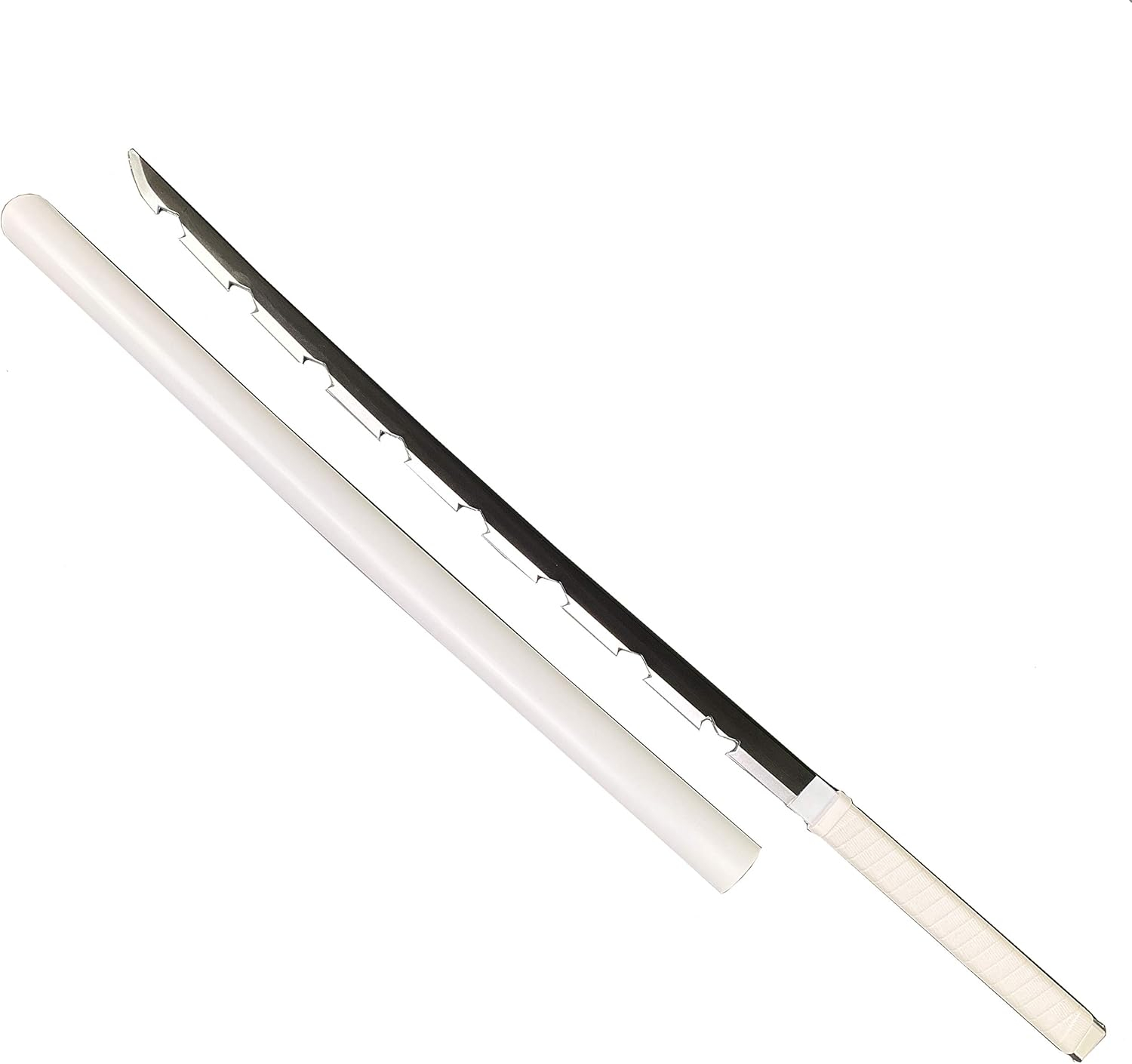 Katana (Sword) Anime: Demon Slayer - Inosuke Hashibira Nichirin Katana with Scabbard (39.3 Inch)