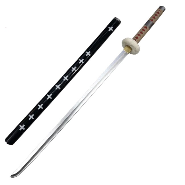 Katana (Sword) Anime: One Piece - Trafalgar D. Law Kikoku Sword with Scabbard (40 Inch)