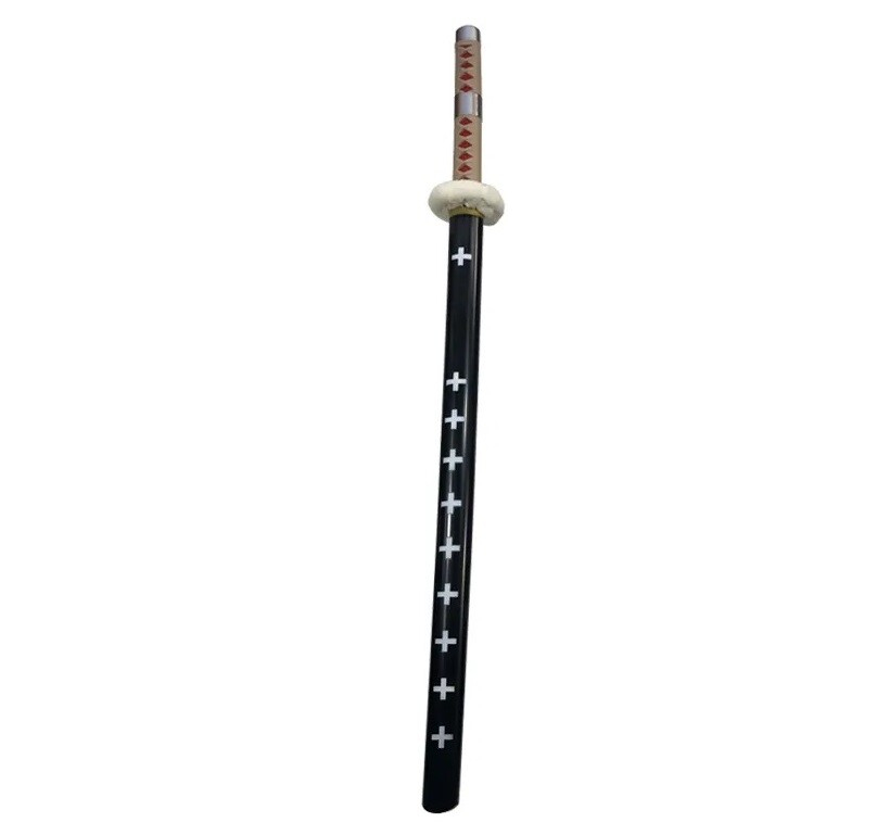 Katana (Sword) Anime: One Piece - Trafalgar D. Law Kikoku Sword with Scabbard (40 Inch)