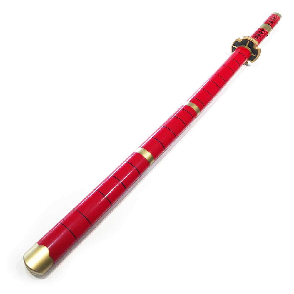 Katana (Sword) Anime: One Piece - Roronoa Zoro Sandai Kitetsu Sword with Scabbard (40 Inch)