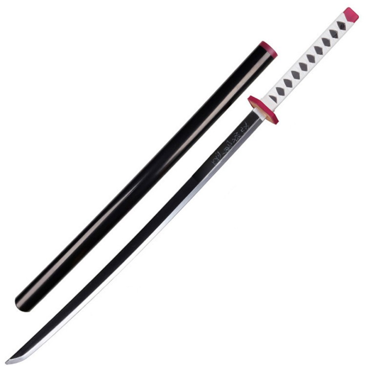 Katana (Sword) Anime: Demon Slayer - Giyu Tomioka Nichirin Katana with Scabbard (33 Inch)