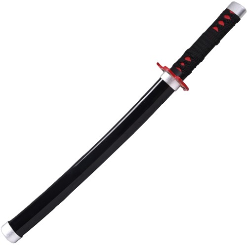 Katana (Sword) Anime: Demon Slayer - Tanjiro Kamado Nichirin Katana (32.6 Inch)