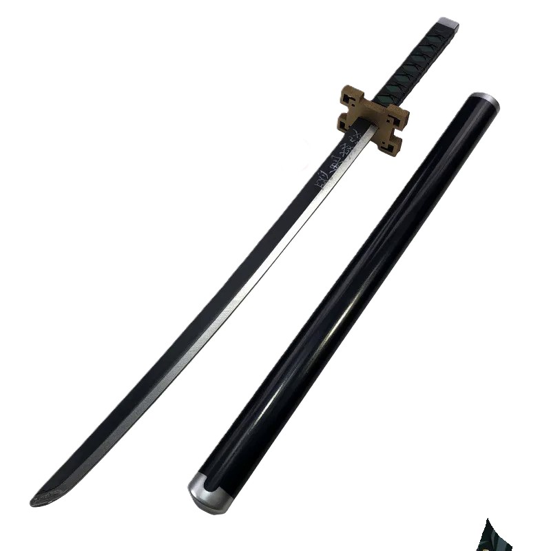 Katana (Sword) Anime: Demon Slayer - Muichiro Tokito Nichirin Katana with Scabbard (33 Inch)