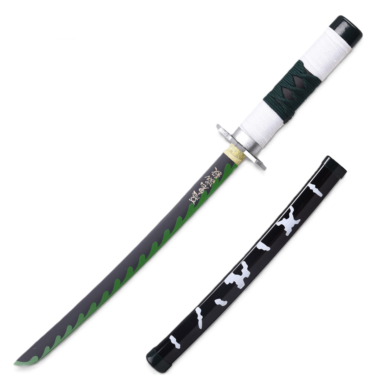 Katana (Sword) Anime: Demon Slayer - Sanemi Shinazugawa Nichirin Katana (32.6 Inch)