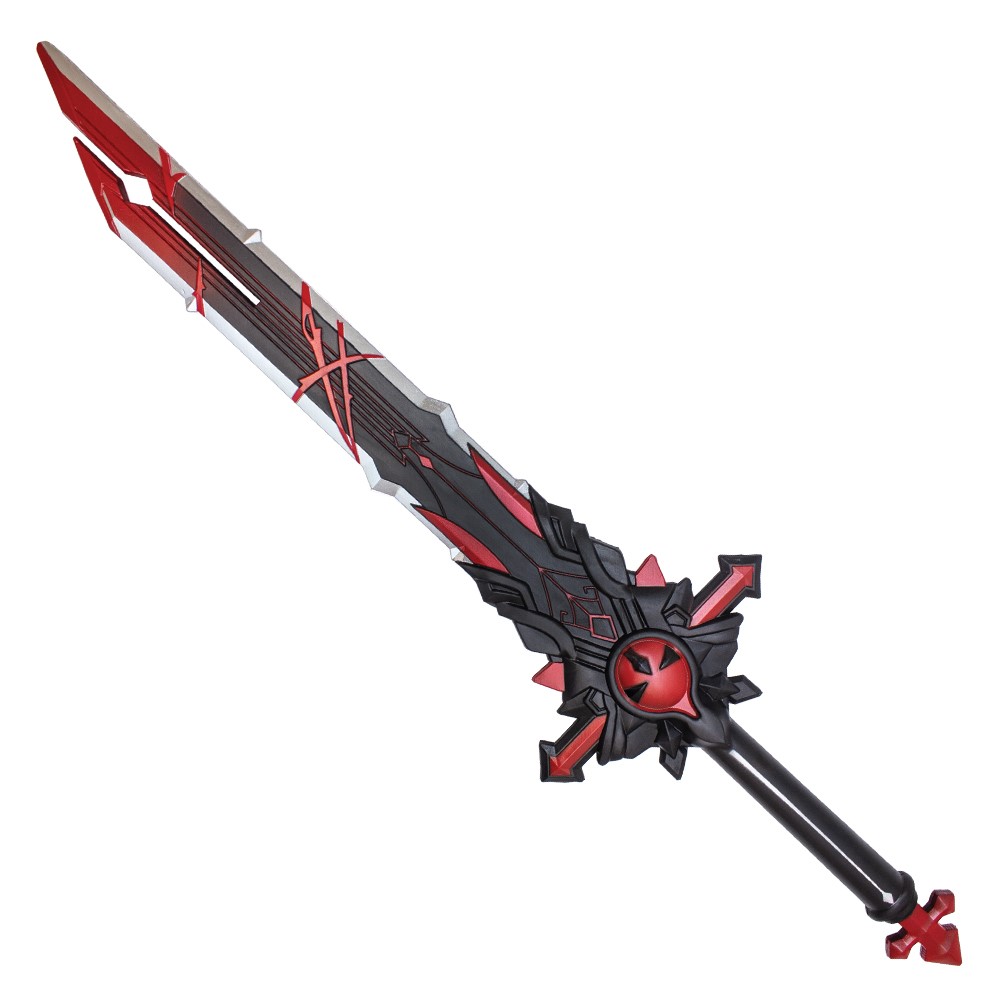 Katana (Sword) Games: Genshin Impact - Varka Wolf''s Gravestone Sword (39.3 Inch)