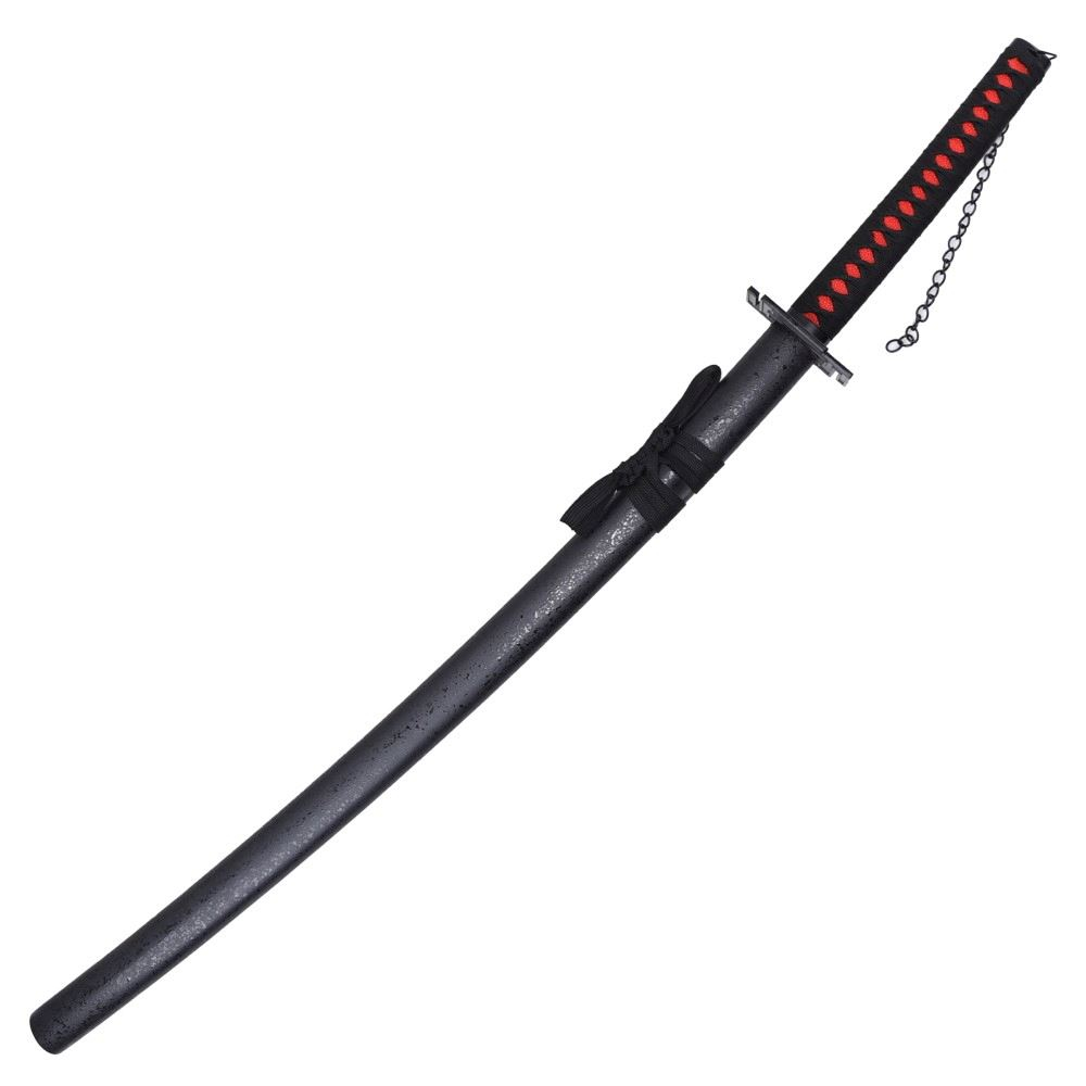 Katana (Sword) Anime: Bleach - Ichigo Kurosaki Tensa Zangetsu Bambo Blade with Plastic Scabbard (40 Inch)