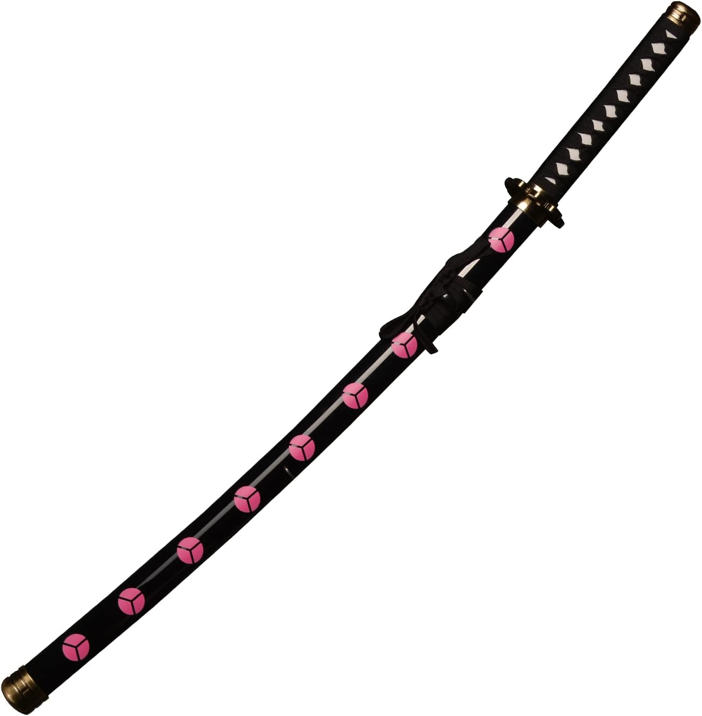 Katana (Sword) Anime: One Piece - Roronoa Zoro Shusui Sword Bambo Blade with Plastic Scabbard (40 Inch)
