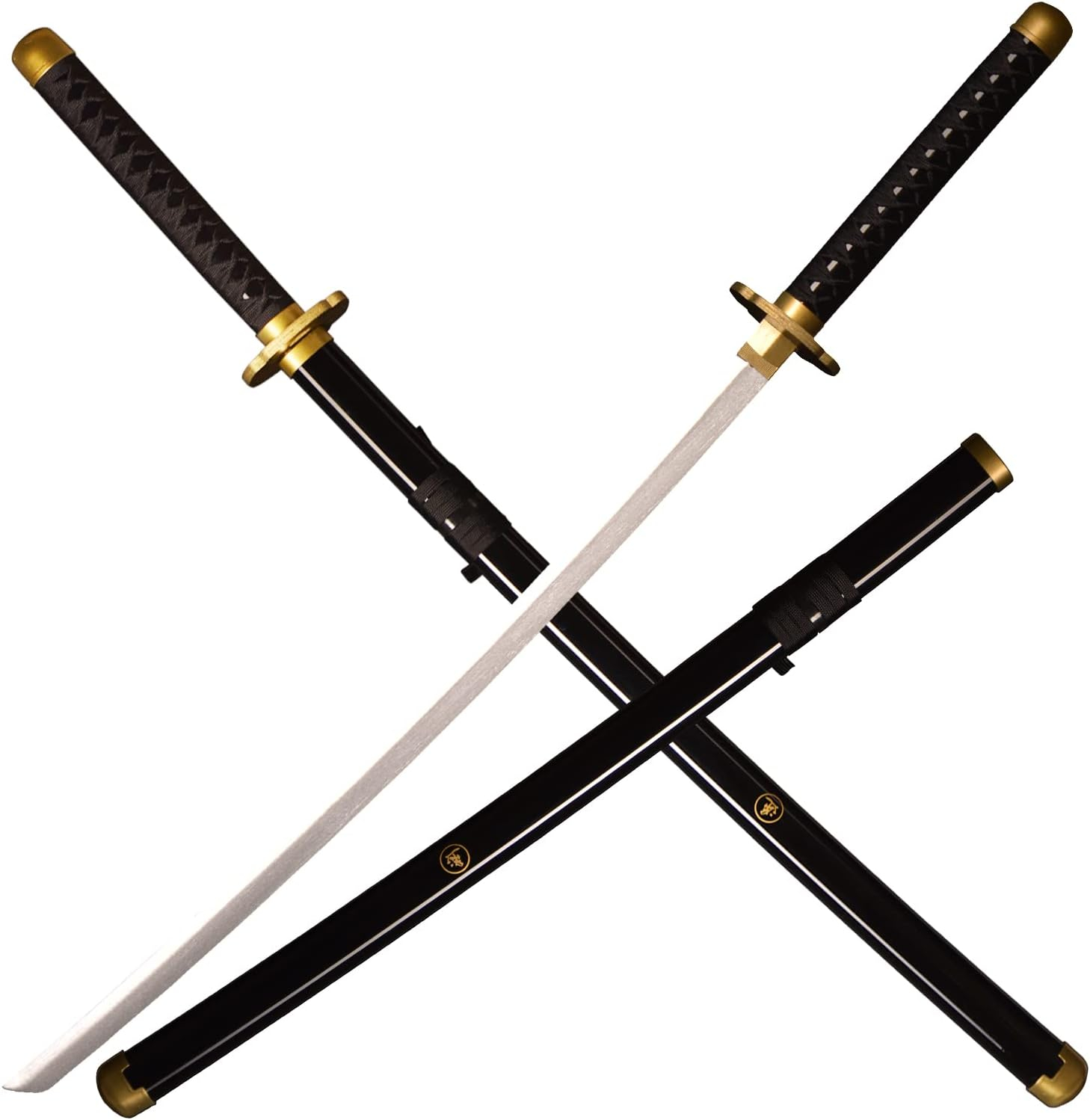 Katana (Sword) Anime: Rurouni Kenshin - Himura Kenshin Sakabato Sword Bambo Blade with Plastic Scabbard (40 Inch)
