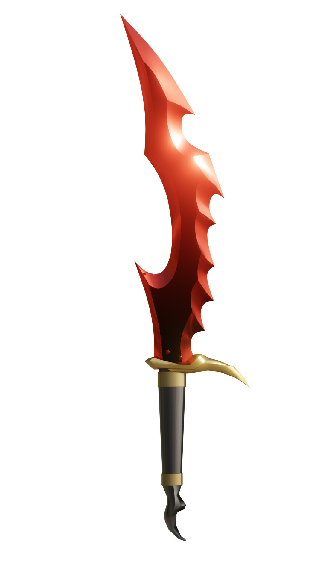 Katana (Sword) Anime: Solo Leveling - Sung Jin-Woo Knight Killer Dagger Bamboo Blade (23.6 Inch)