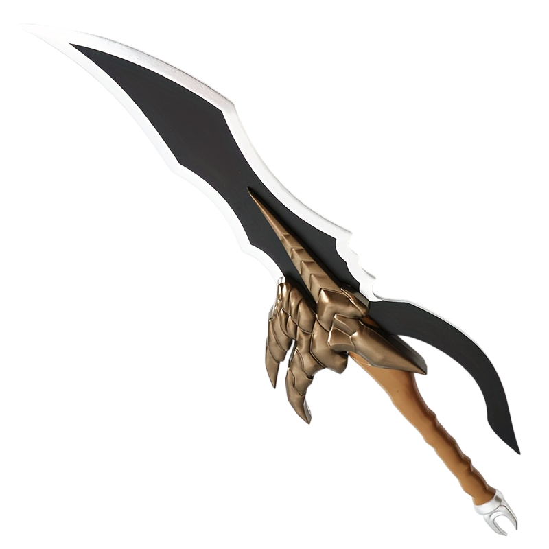 Katana (Sword) Anime: Solo Leveling - Sung Jin-Woo Kasaka''s Venom Fang Bamboo Blade (23.6 Inch)
