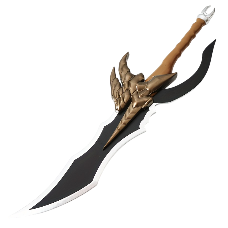 Katana (Sword) Anime: Solo Leveling - Sung Jin-Woo Kasaka''s Venom Fang Bamboo Blade (23.6 Inch)