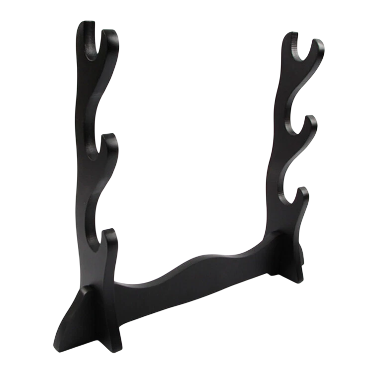 Katana (Sword) Three Level Wooden Stand