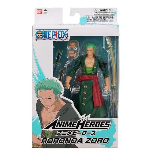BANDAI NAMCO - Anime Heroes: One Piece - Roronoa Zoro (Action Figure)