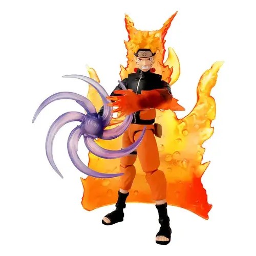 BANDAI NAMCO - Anime Heroes: Naruto Shippuden - Naruto Uzumaki (Tailed Beast Cloak Version) (Action Figure)