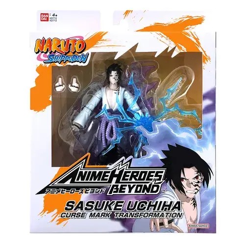 BANDAI NAMCO - Anime Heroes: Naruto Shippuden - Sasuke Uchiha (Curse Mark Transformation Version) (Action Figure)