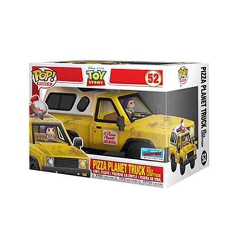 Funko Pop! Rides Cartoon Animation: Disney Pixar - Toy Story - Pizza Planet Truck & Buzz Lightyear (New York Comic-Con 2018 Convention Exclusive) Shared Sticker NYCC 2018 #52