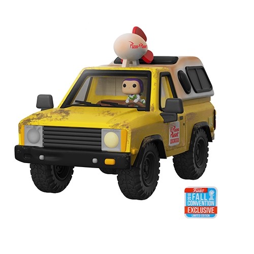 Funko Pop! Rides Cartoon Animation: Disney Pixar - Toy Story - Pizza Planet Truck & Buzz Lightyear (New York Comic-Con 2018 Convention Exclusive) Shared Sticker NYCC 2018 #52