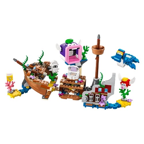 Lego - Games: Super Mario - Dorries Sunken Shipwreck Adventure Expansion Set 71432