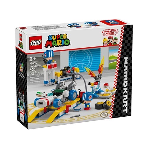 Lego - Games: Super Mario - Mario Kart Toads Garage 72035