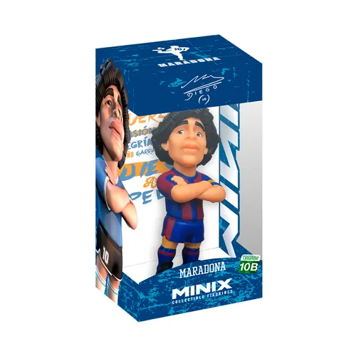 MINIX - World Legends Cup Sports: Football - Barcelona - Diego Armando Maradona #136 (12 Cm)