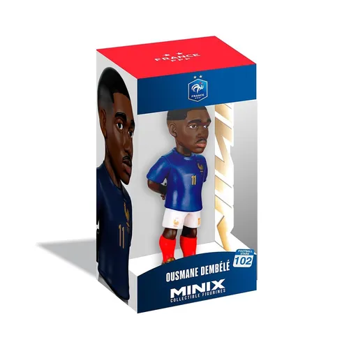 MINIX - Football Stars Sports: Football - France - Ousmane Dembele #102 (12 Cm)