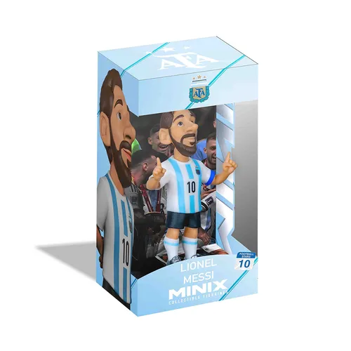 MINIX - Football Stars Sports: Football - Argentina - Leo Messi #10 (12 Cm)