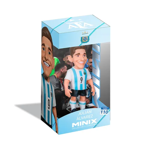 MINIX - Football Stars Sports: Football - Argentina - Julian Alvarez #110 (12 Cm)