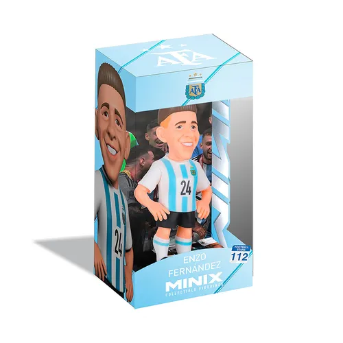 MINIX - Football Stars Sports: Football - Argentina - Enzo Fernandez #112 (12 Cm)