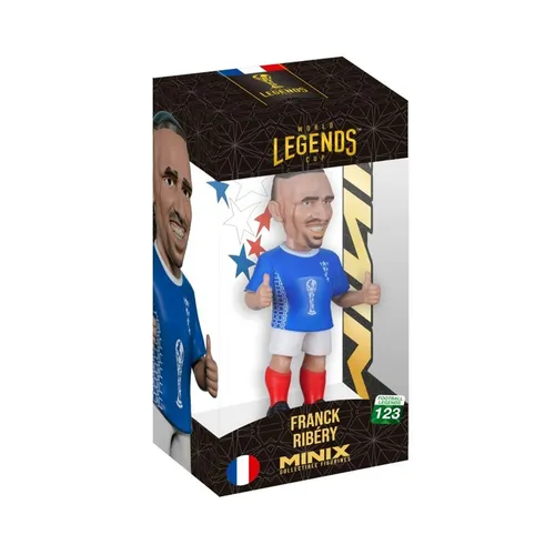 MINIX - World Legends Cup Sports: Football - France - Franck Ribery #123 (12 Cm)