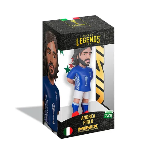 MINIX - World Legends Cup Sports: Football - Italy - Andrea Pirlo #128 (12 Cm)