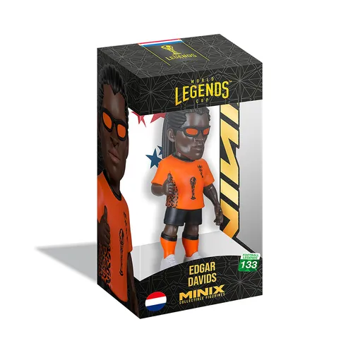 MINIX - World Legends Cup Sports: Football - Netherlands - Edgar Davids #133 (12 Cm)
