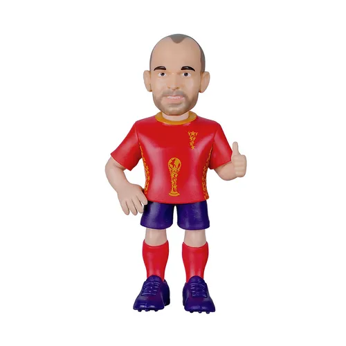 MINIX - World Legends Cup Sports: Football - Spain - Andres Iniesta #135 (12 Cm)