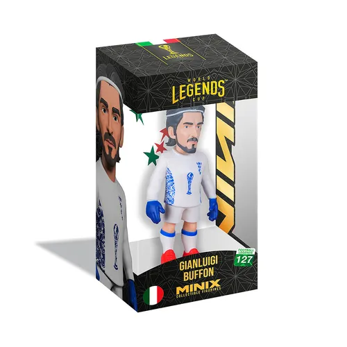 MINIX - World Legends Cup Sports: Football - Italy - Gianluigi Buffon #127 (12 Cm)