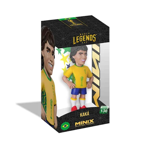 MINIX - World Legends Cup Sports: Football - Brazil - Ricardo Kaka #120 (12 Cm)