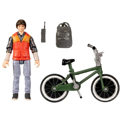Jazwares Tv Series: Netflix - Stranger Things - Will Byers with Bike Deluxe (3.75 Inch) (STRT0107)