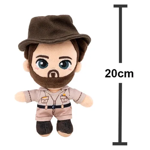 Jazwares Tv Series: Netflix - Stranger Things Chibi Mini Plush - Hopper (4 Inch) (STRT0065B)