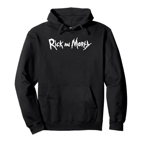 Cartoon Animation Hoodie - Rick and Morty - Rick and Morty * Black Small