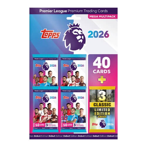 Topps Premier League 2026 - Mega Multi Pack