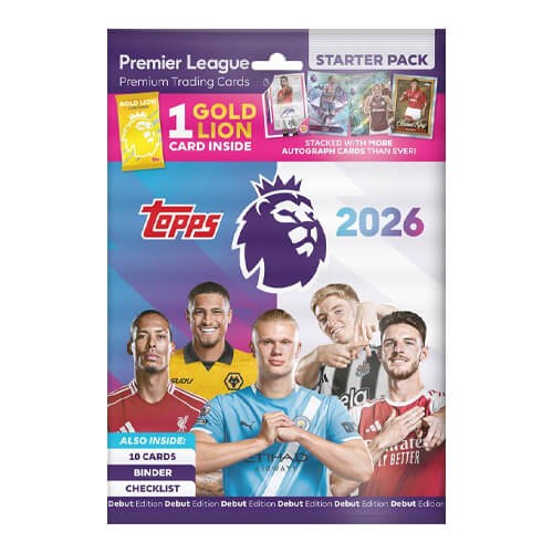 Topps Premier League 2026 - Starter Pack