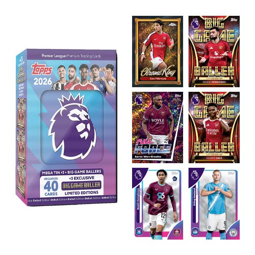 Topps Premier League 2026 - Mega Tin (Assorted)