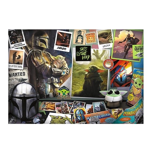 Trefl Puzzle - Star Wars: The Mandalorian - Grogu Collection (160 PCS)