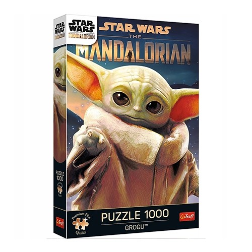 Trefl Puzzle - Star Wars: The Mandalorian - Grogu -Premium Plus (1000 PCS)