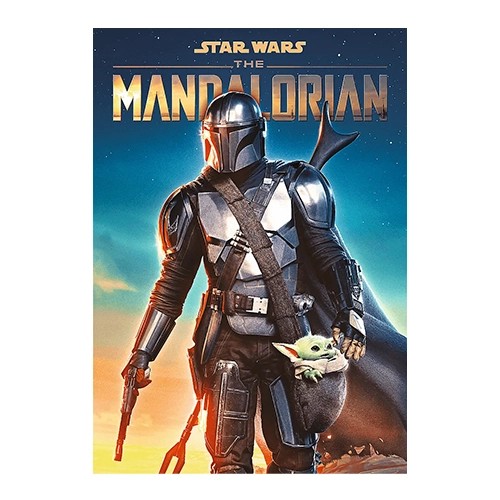 Trefl Puzzle - Star Wars: The Mandalorian - Premium Plus (1000 PCS)