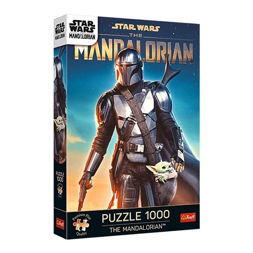 Trefl Puzzle - Star Wars: The Mandalorian - Premium Plus (1000 PCS)