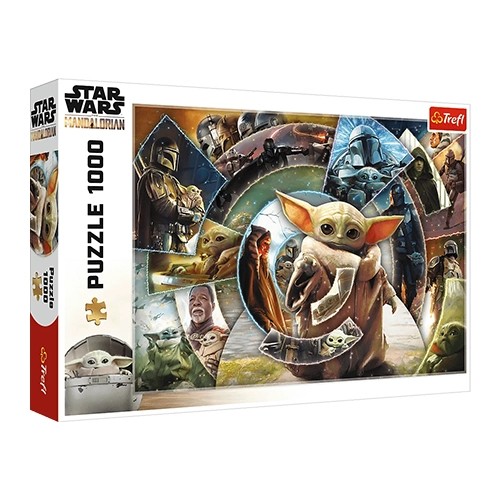 Trefl Puzzle - Star Wars: The Mandalorian - Grogus Journey (1000 PCS)