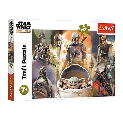 Trefl Puzzle - Star Wars: The Mandalorian - Ready to Fight (200 PCS)